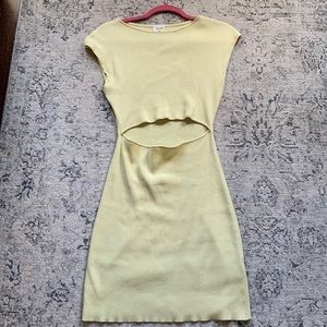 Wilfred free mini cut out dress size M